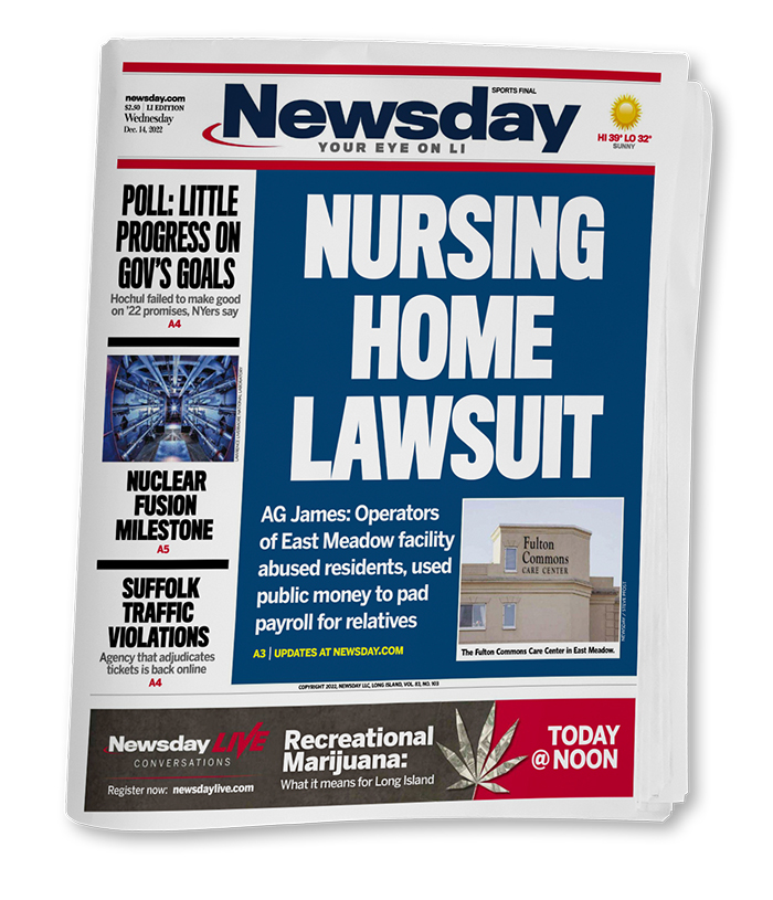 Newsday Nursing Homes